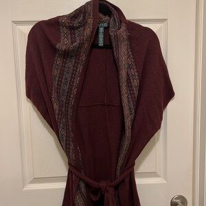 Ralph Lauren shall / vest / robe